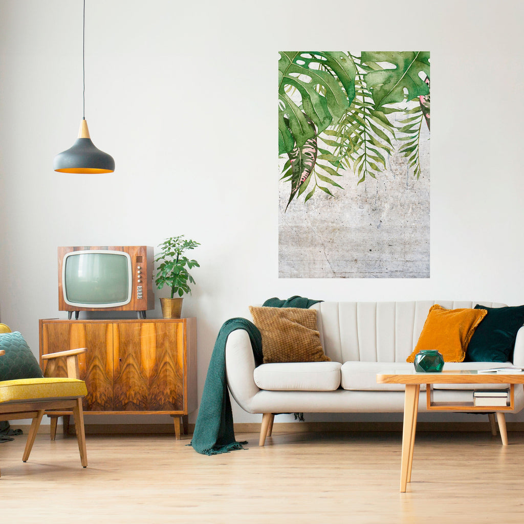 Affiche verticale autocollante URBAN TROPICS