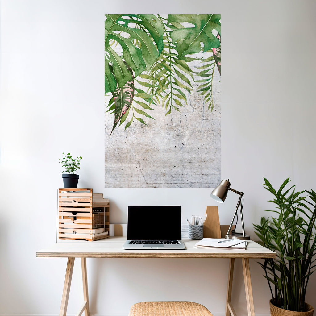 Affiche verticale autocollante URBAN TROPICS