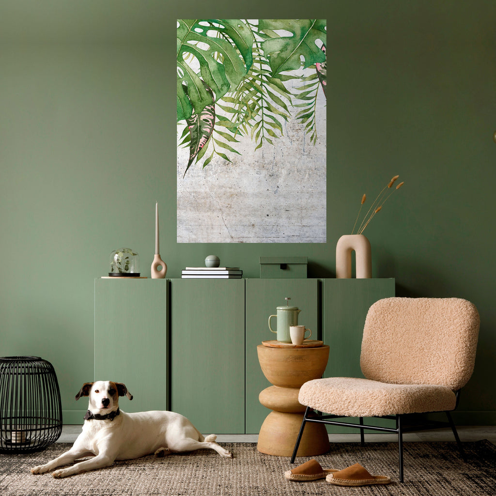 Affiche verticale autocollante URBAN TROPICS