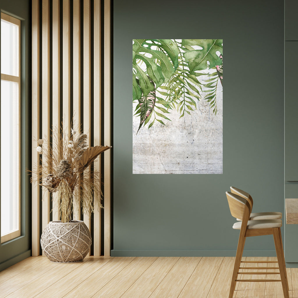 Affiche verticale autocollante URBAN TROPICS