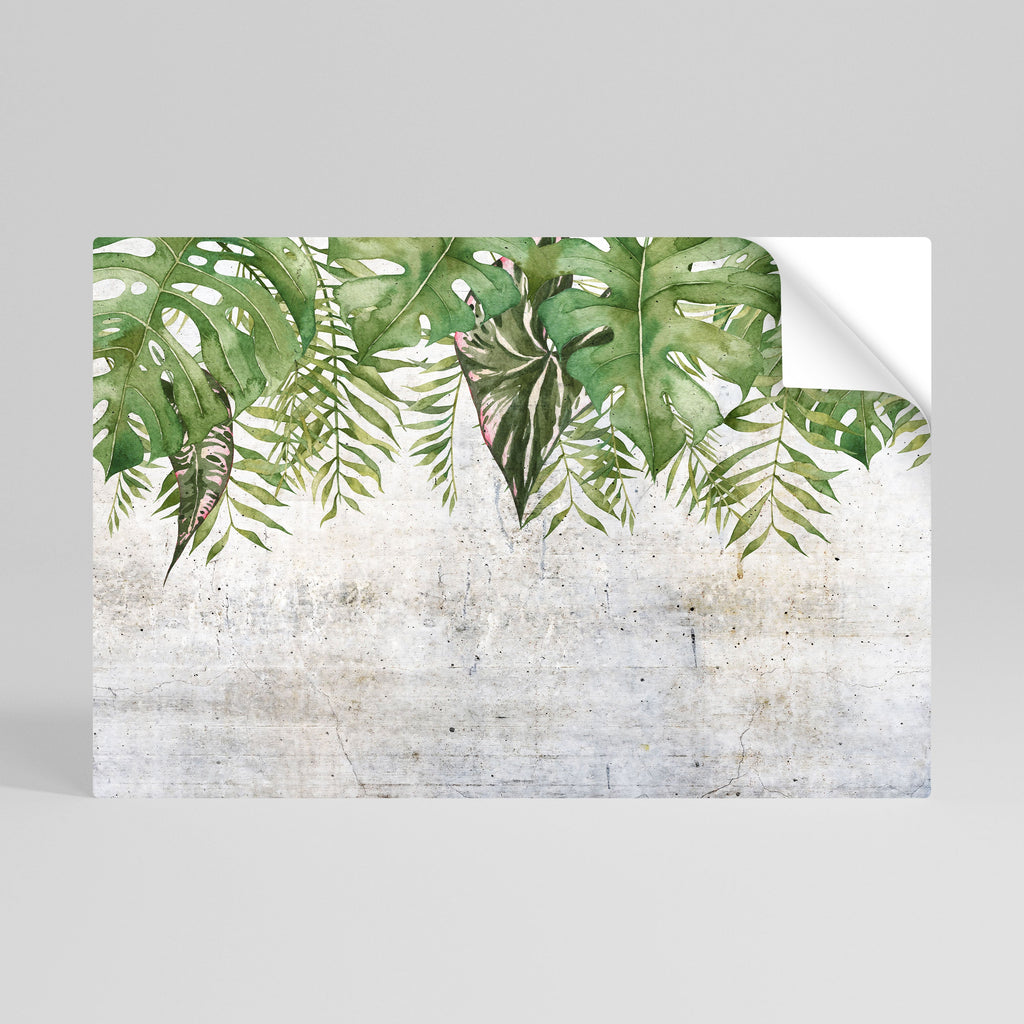 Affiche horizontale autocollante URBAN TROPICS
