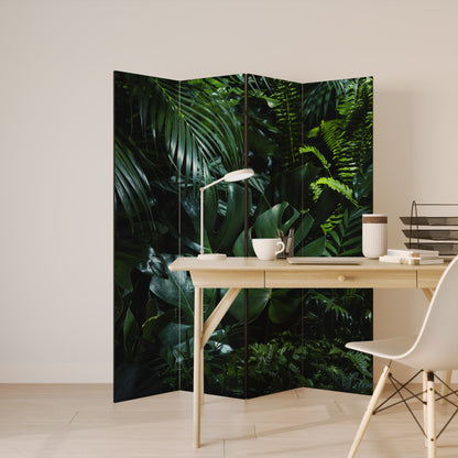 NATURE'S CLANDESTINE REVERIE 4-Panel Room Divider