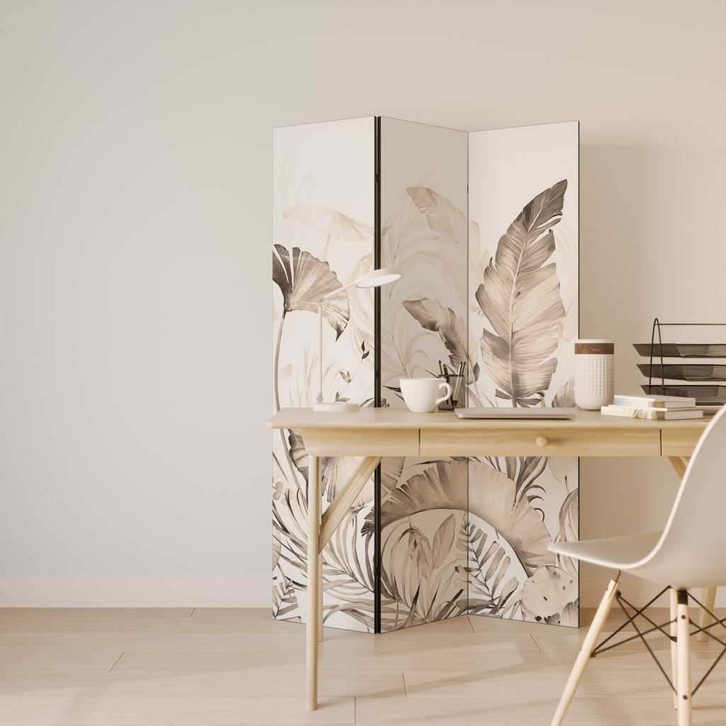 WILD TENDERNESS 3-Panel Room Divider