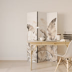 WILD TENDERNESS 3-Panel Room Divider