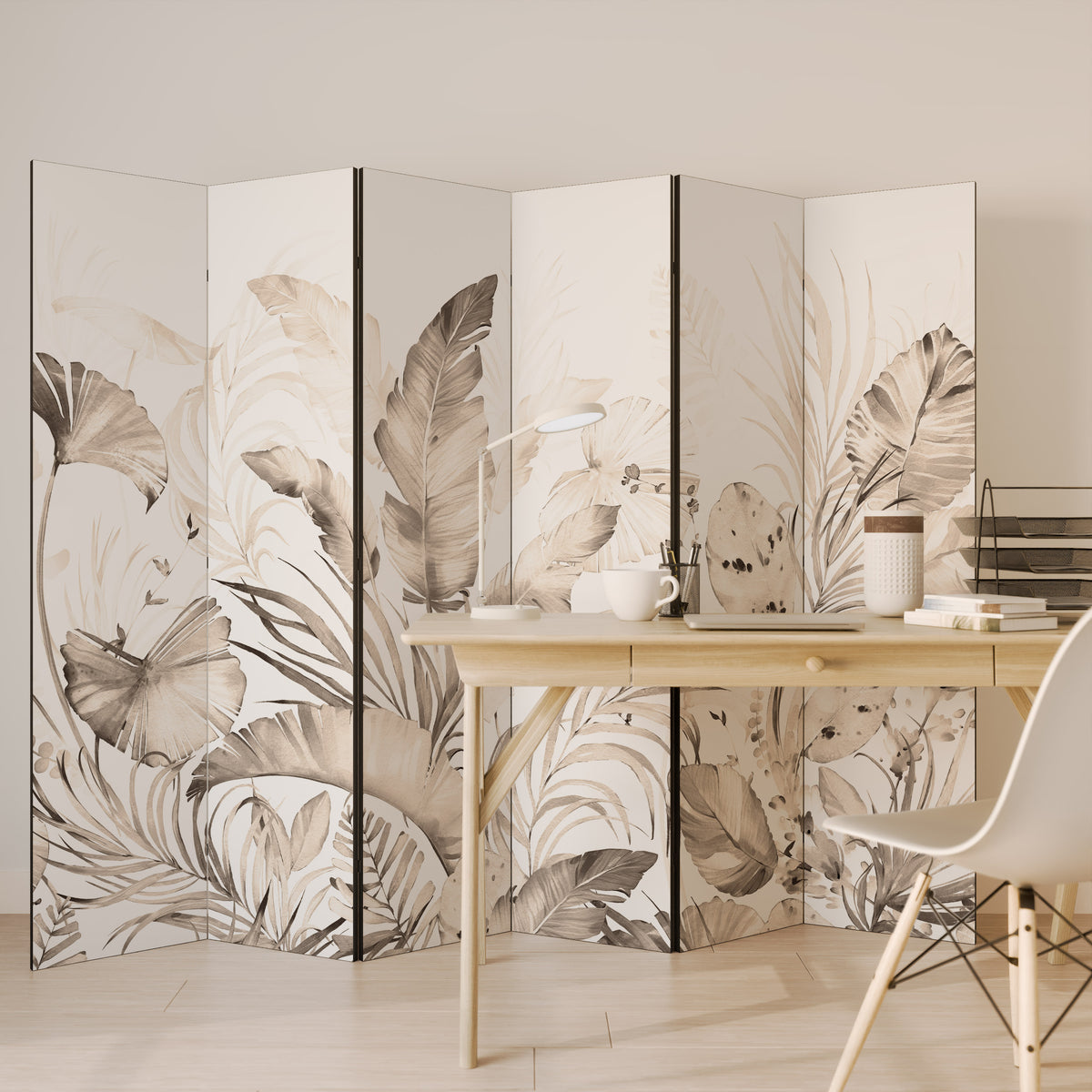 WILD TENDERNESS 6-Panel Room Divider