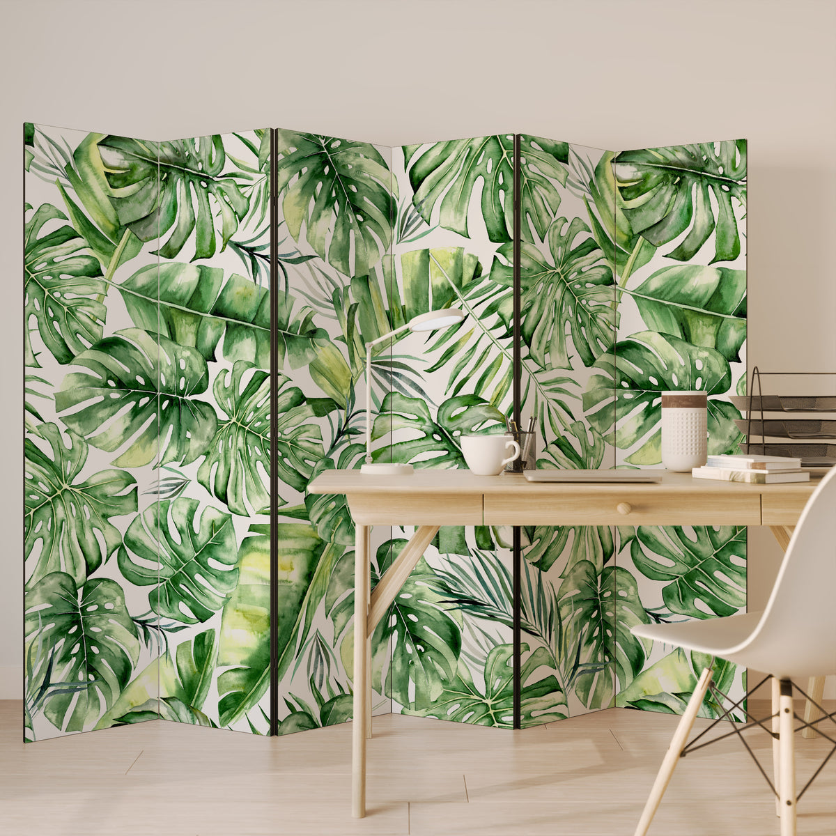 NATURE'S CANVAS 6-Panel Room Divider