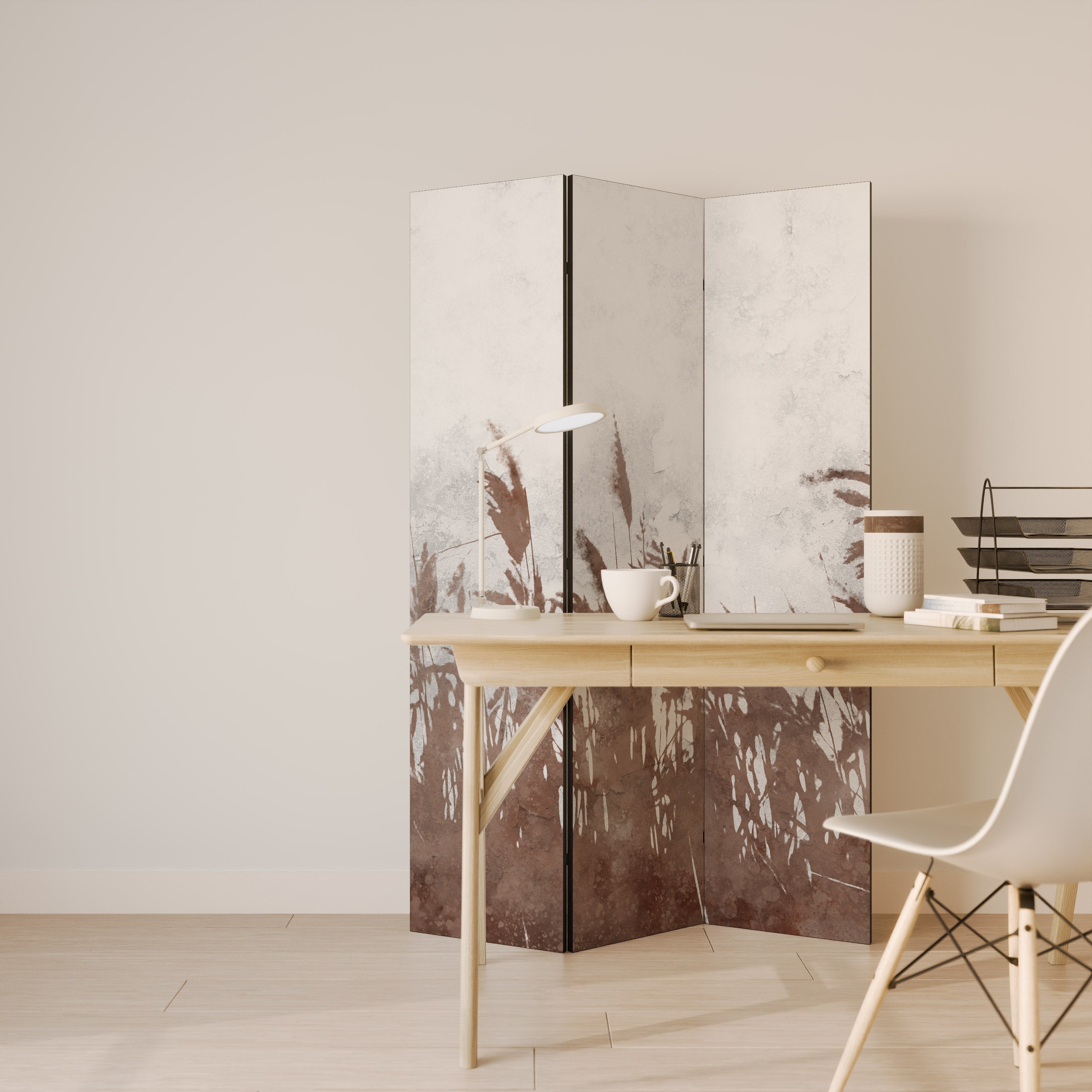 FLAWLESS CAPTURE 3-Panel Room Divider