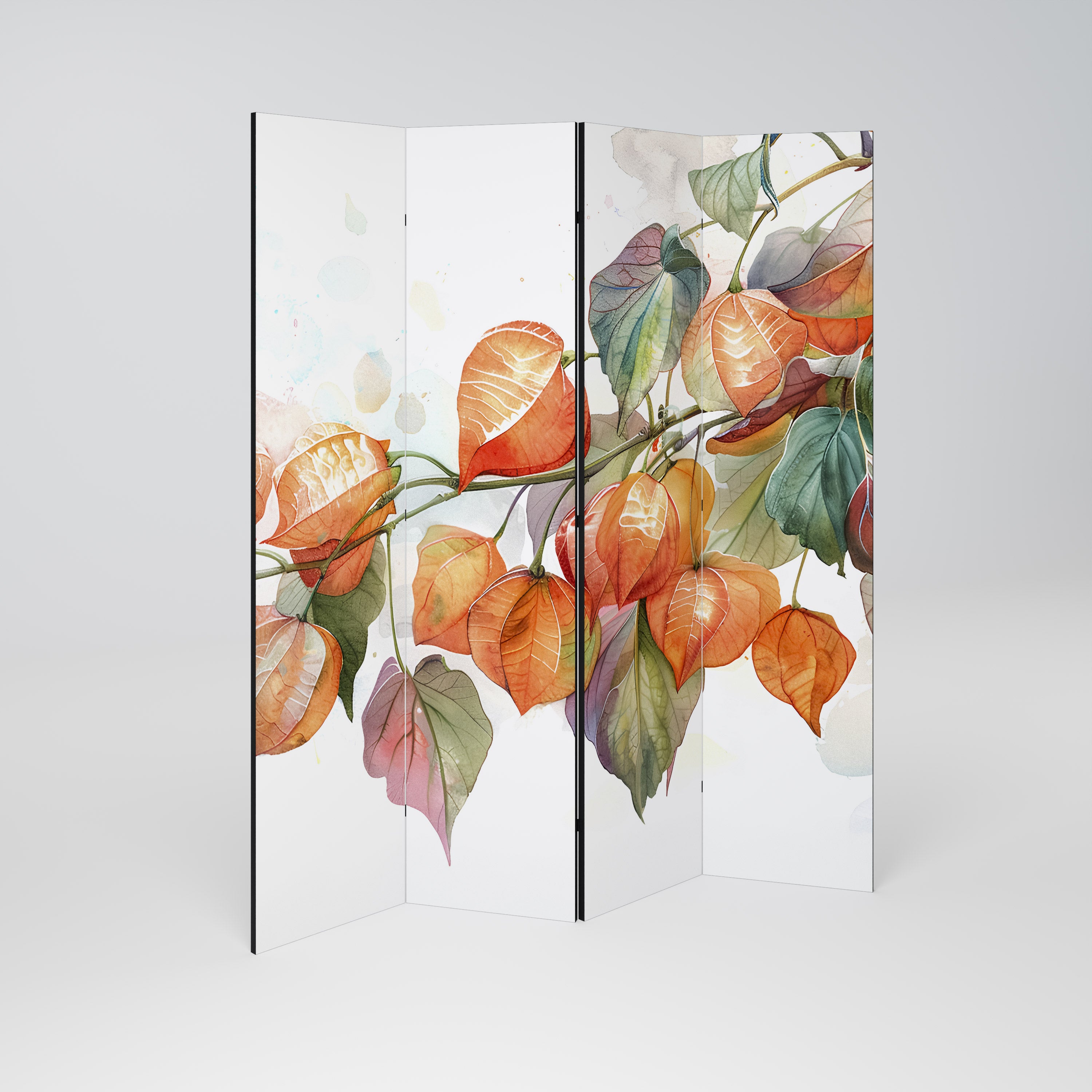 FLEETING DAYS 4-Panel Room Divider