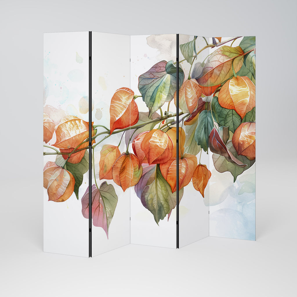 Cloison décorative à 5 panneaux FLEETING DAYS