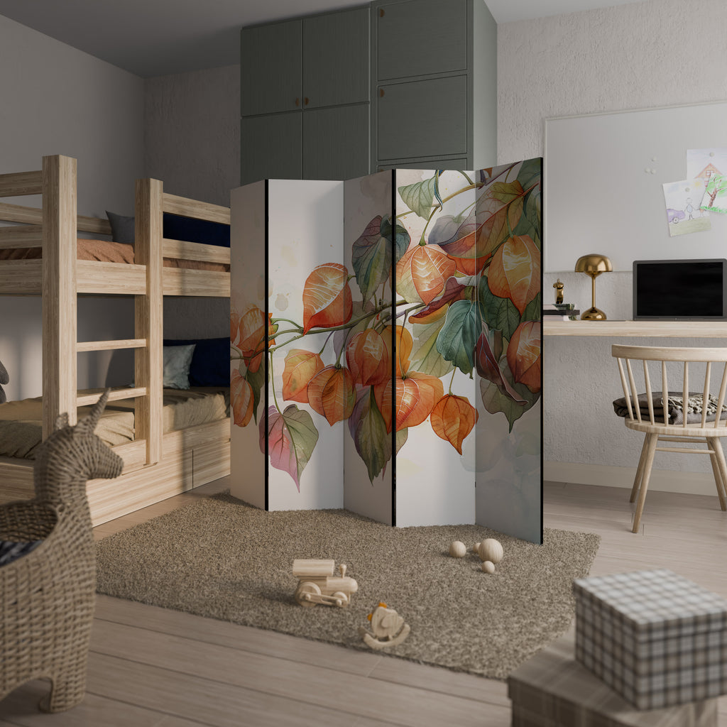 FLEETING DAYS 5-Panel Room Divider