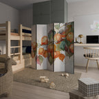 FLEETING DAYS 5-Panel Room Divider