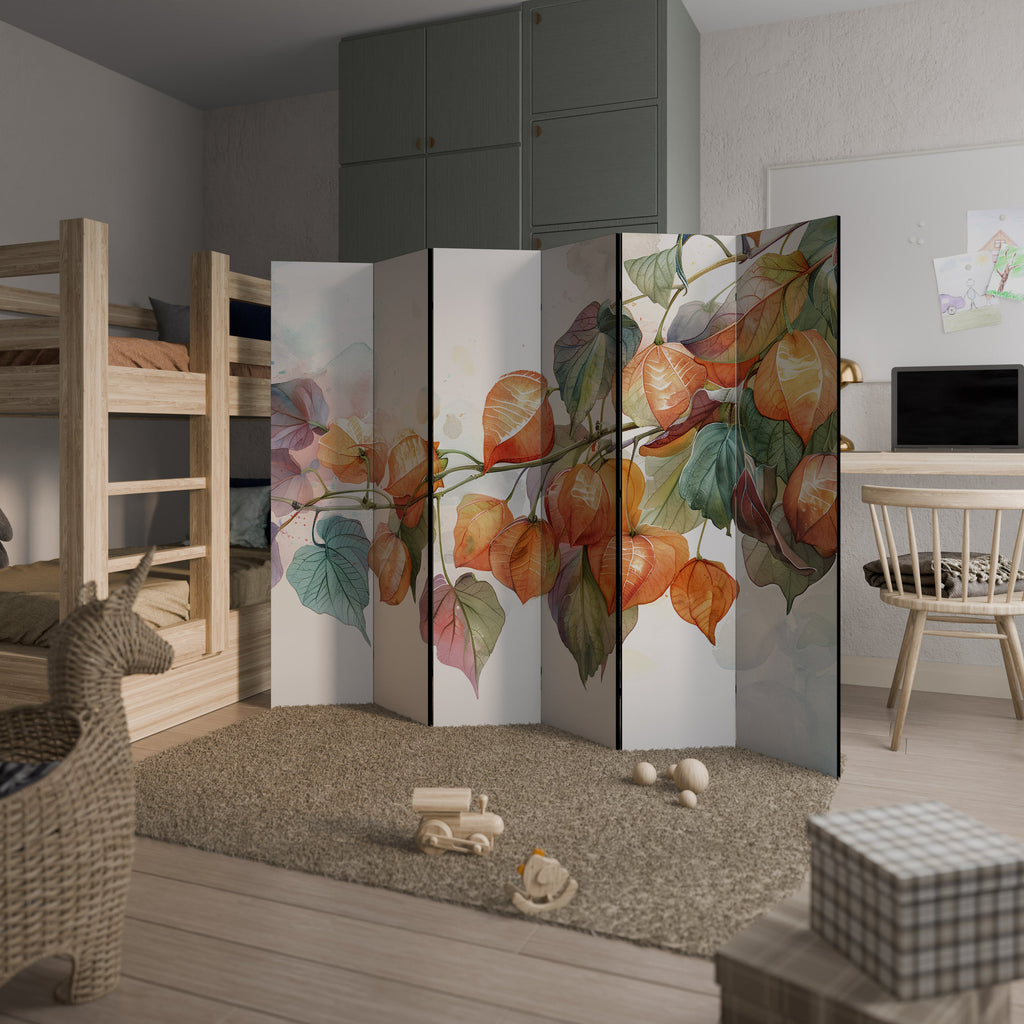 Cloison décorative à 6 panneaux FLEETING DAYS