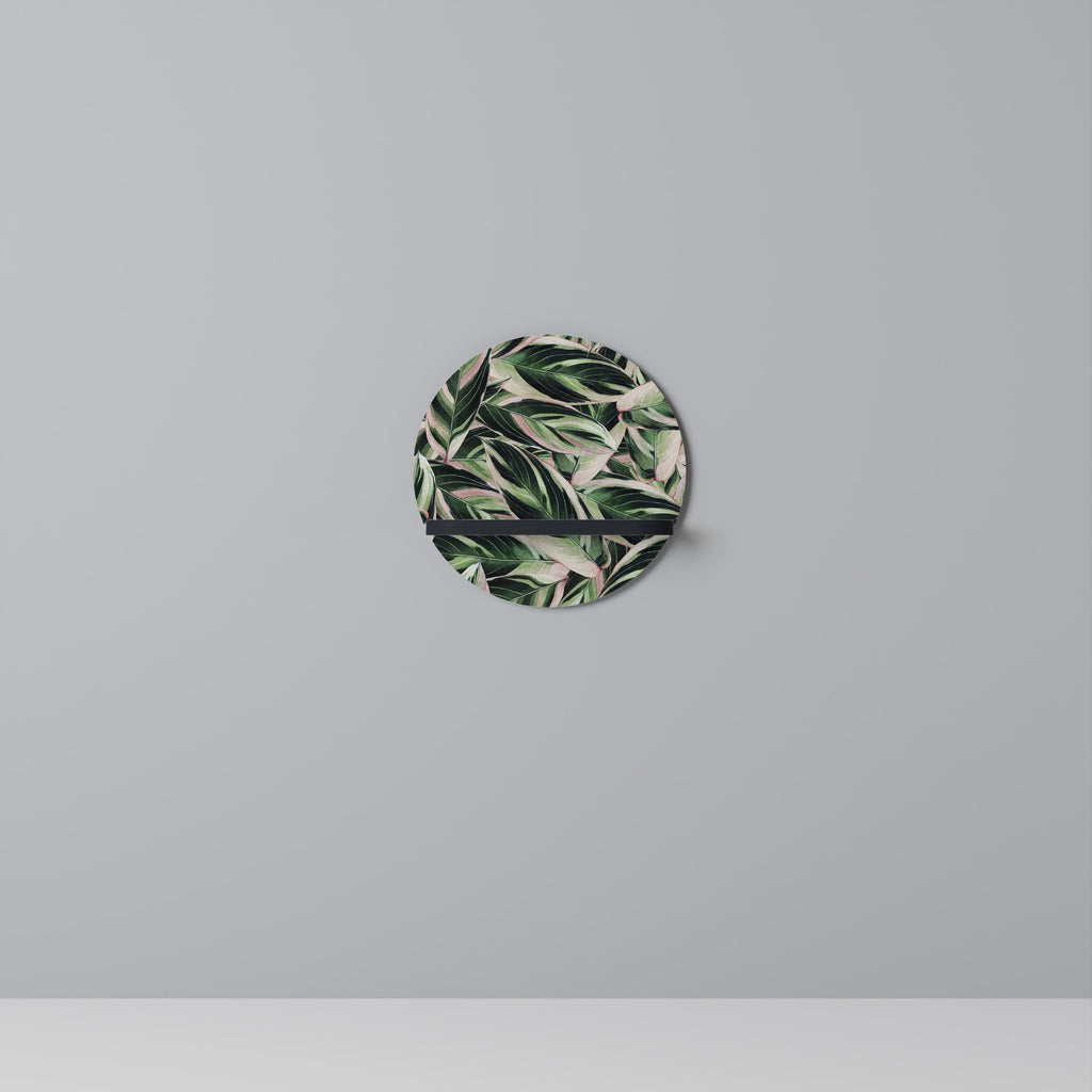 Étagère d'art ronde EERIE STROMANTHE en finition noire