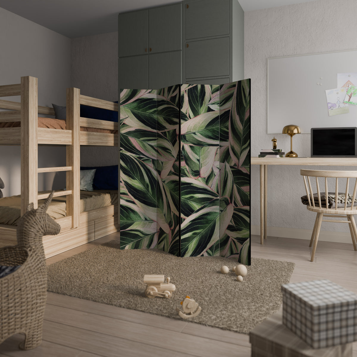 EERIE STROMANTHE 4-Panel Room Divider