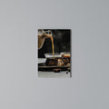 STEAMING SIPS OF SERENITY Vertical Canvas Print