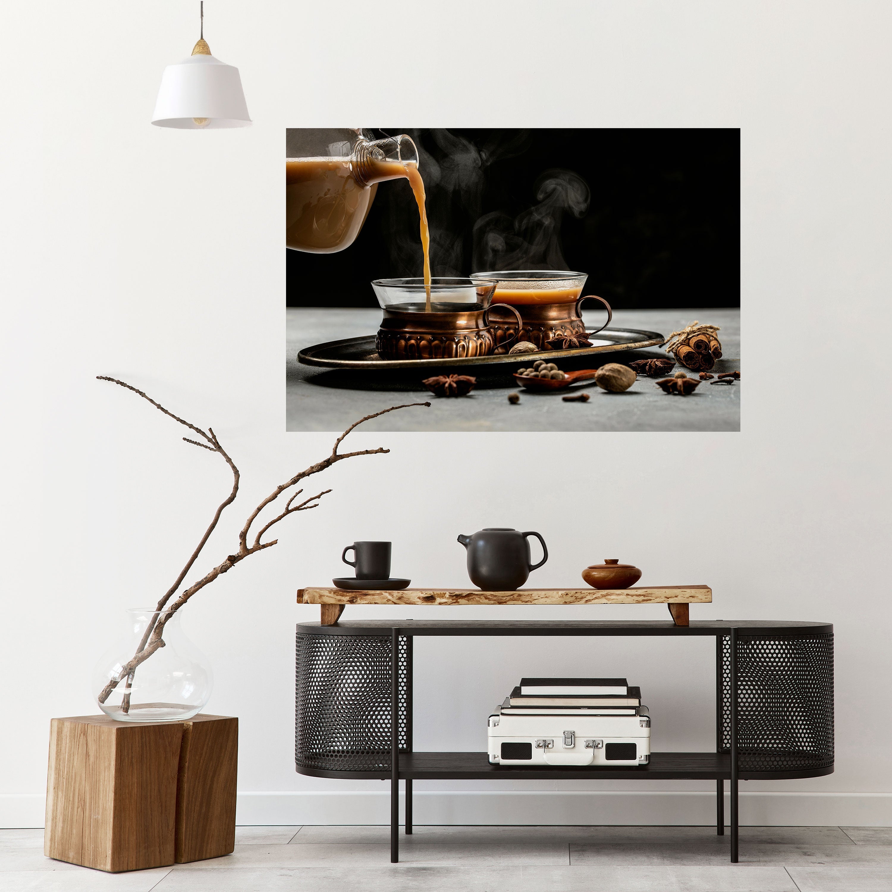 Affiche horizontale autocollante « GORGES FUMANTES DE SÉRÉNITÉ »