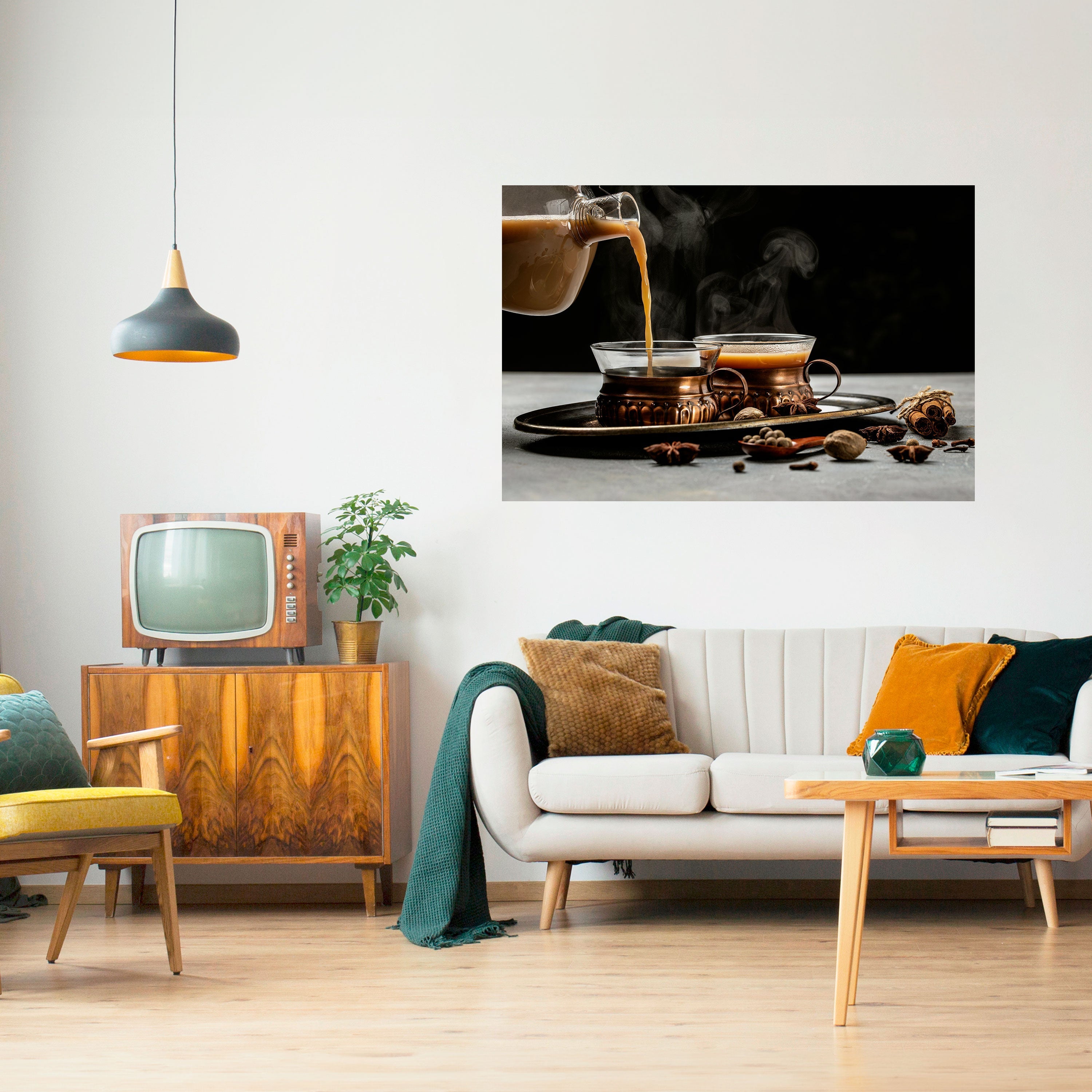 Affiche horizontale autocollante « GORGES FUMANTES DE SÉRÉNITÉ »