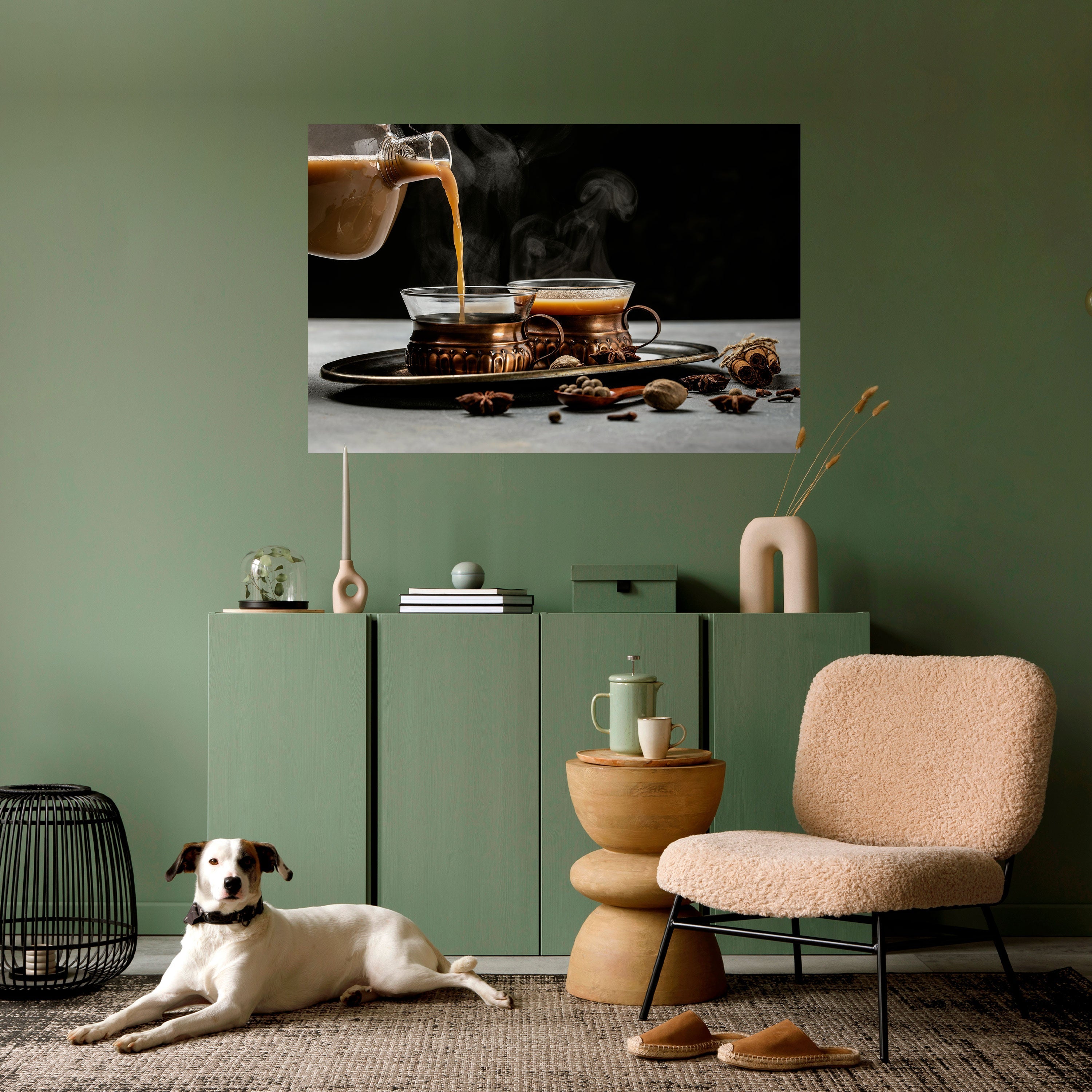 Affiche horizontale autocollante « GORGES FUMANTES DE SÉRÉNITÉ »