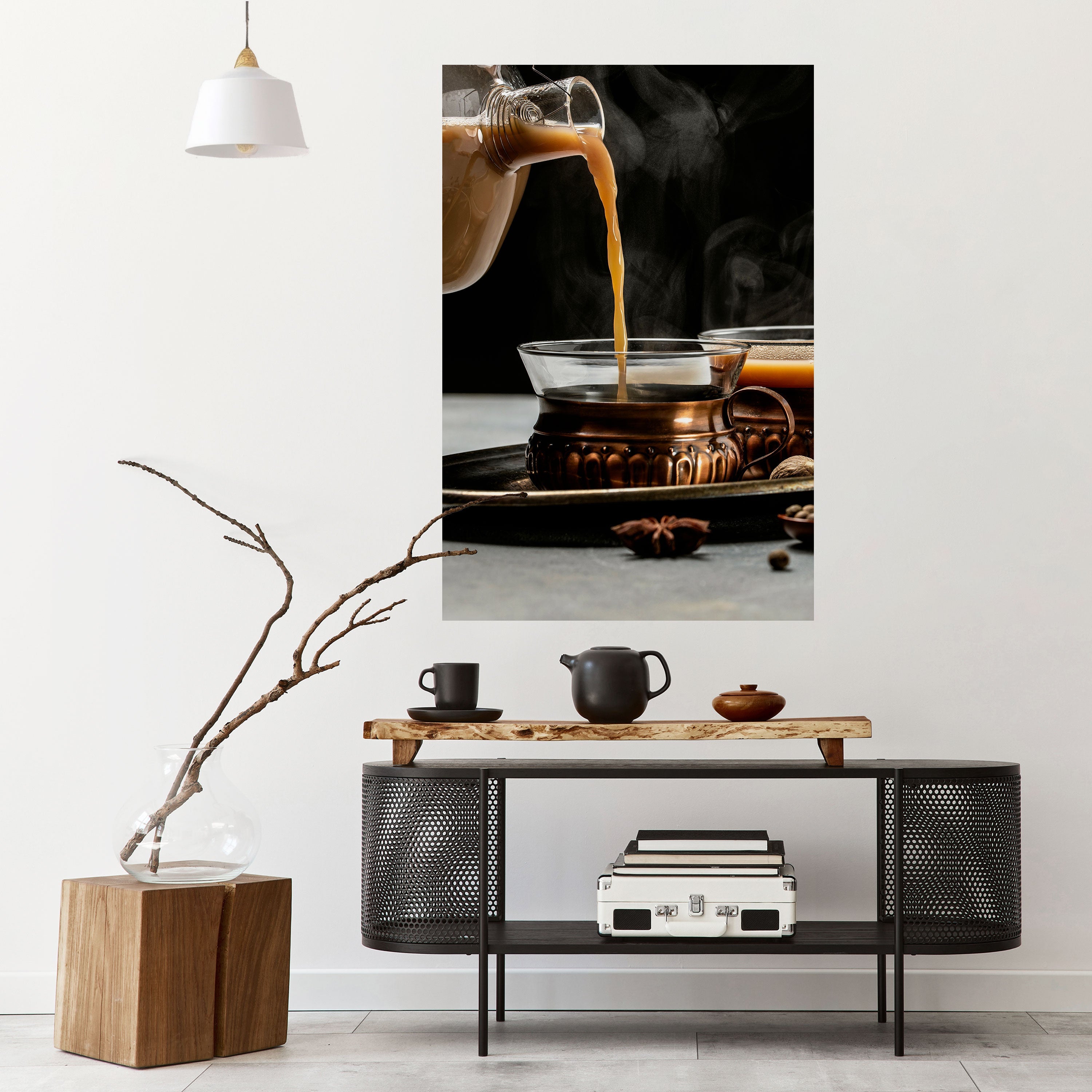 Affiche verticale autocollante « GORGES FUMANTES DE SÉRÉNITÉ »