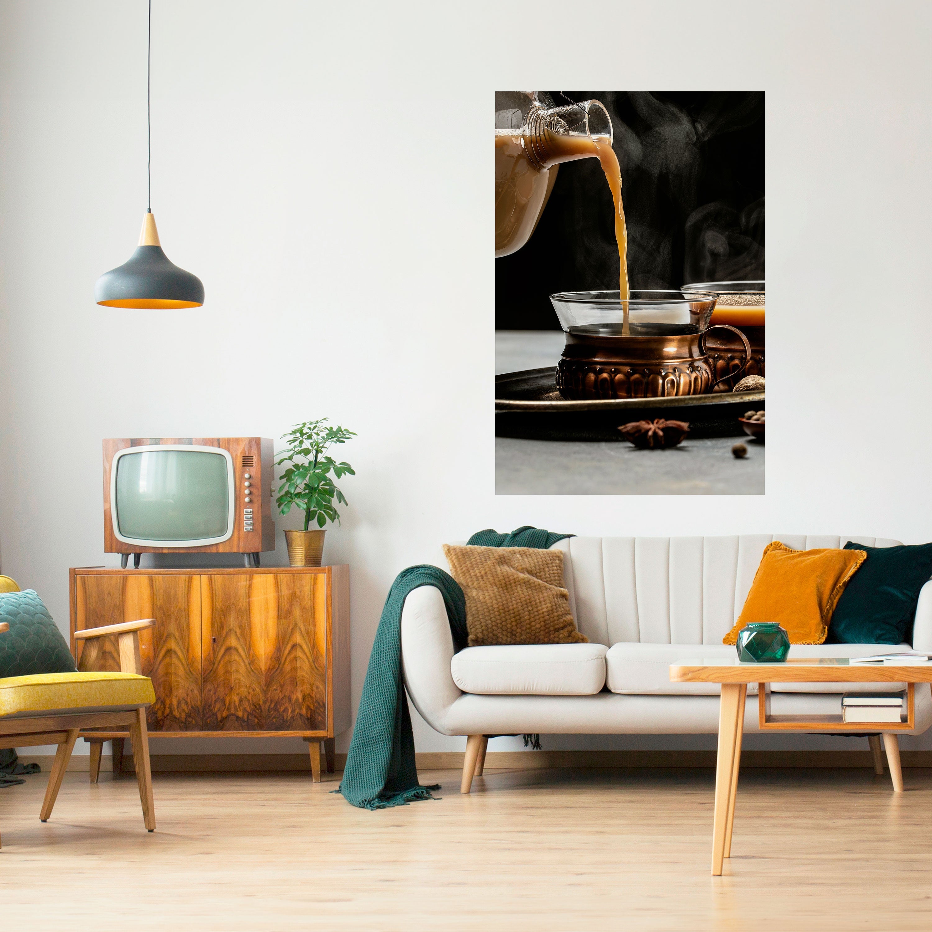 Affiche verticale autocollante « GORGES FUMANTES DE SÉRÉNITÉ »