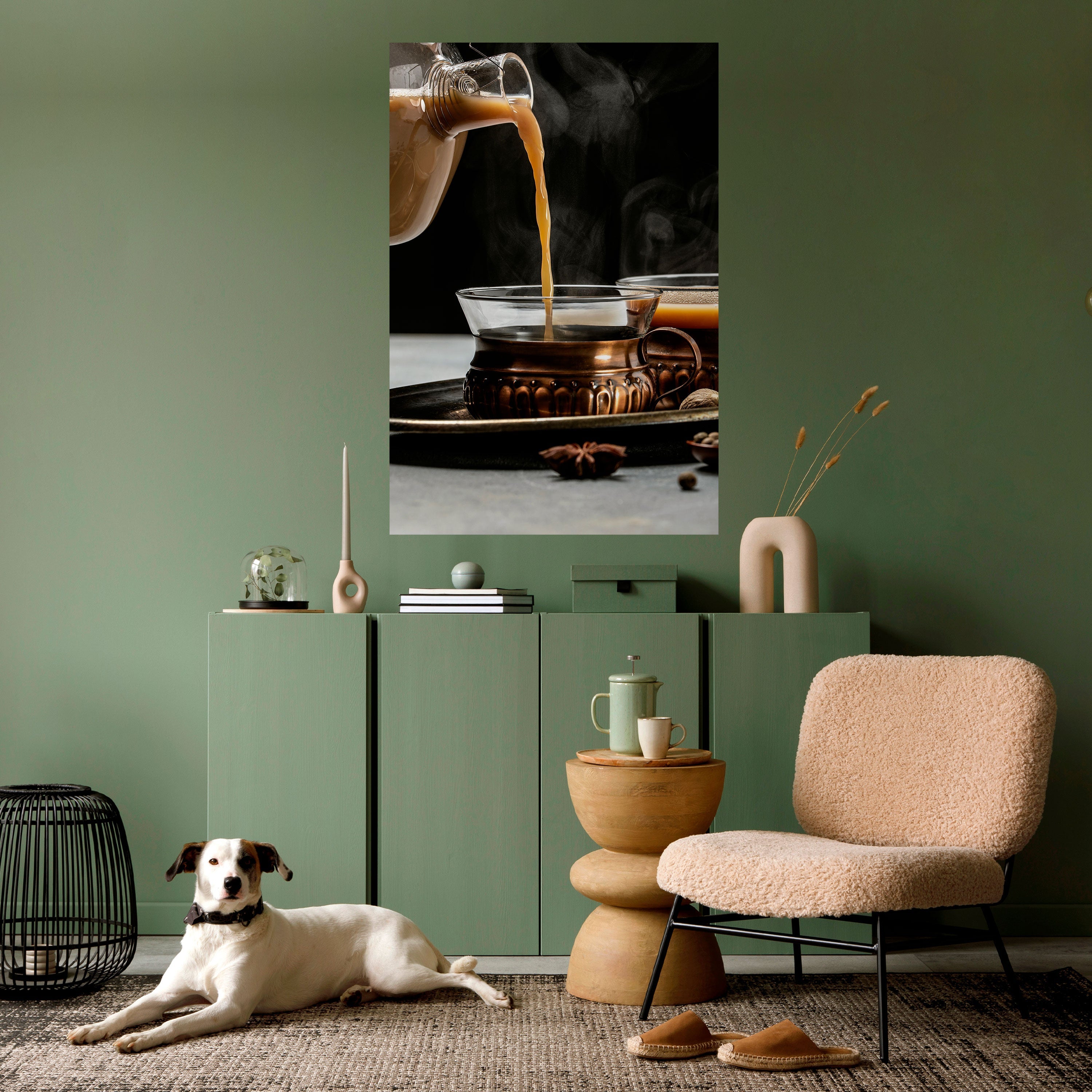 Affiche verticale autocollante « GORGES FUMANTES DE SÉRÉNITÉ »