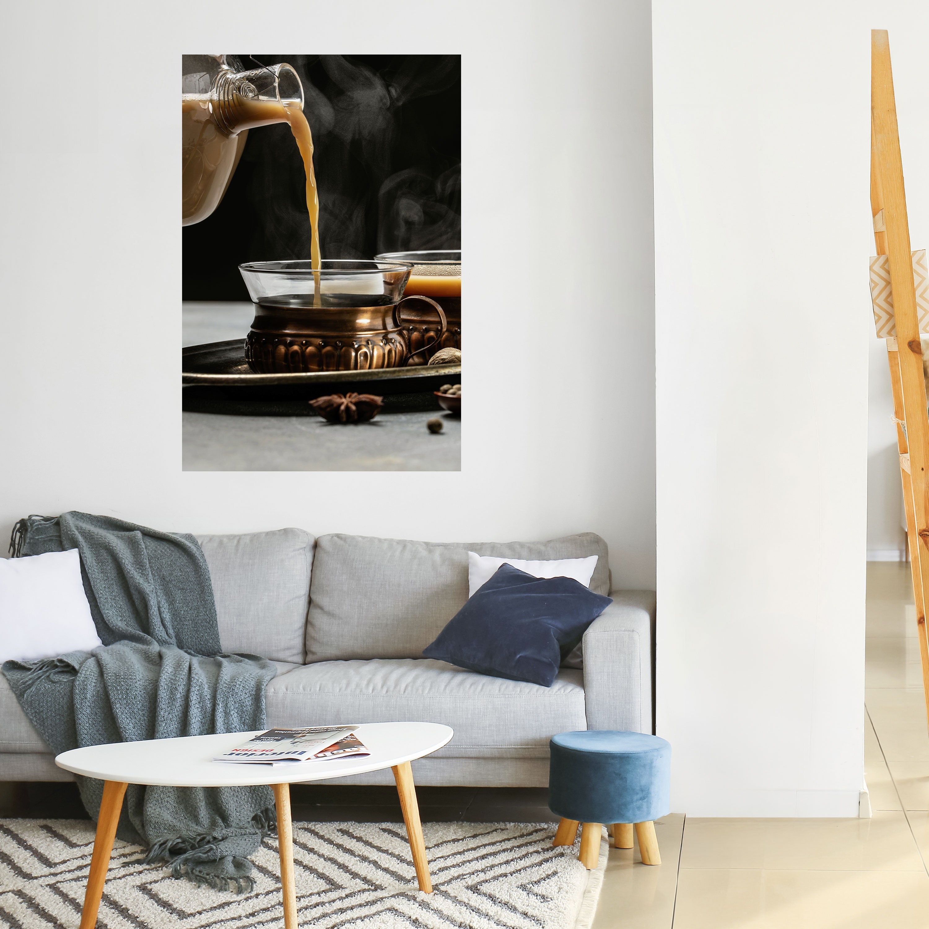 Affiche verticale autocollante « GORGES FUMANTES DE SÉRÉNITÉ »