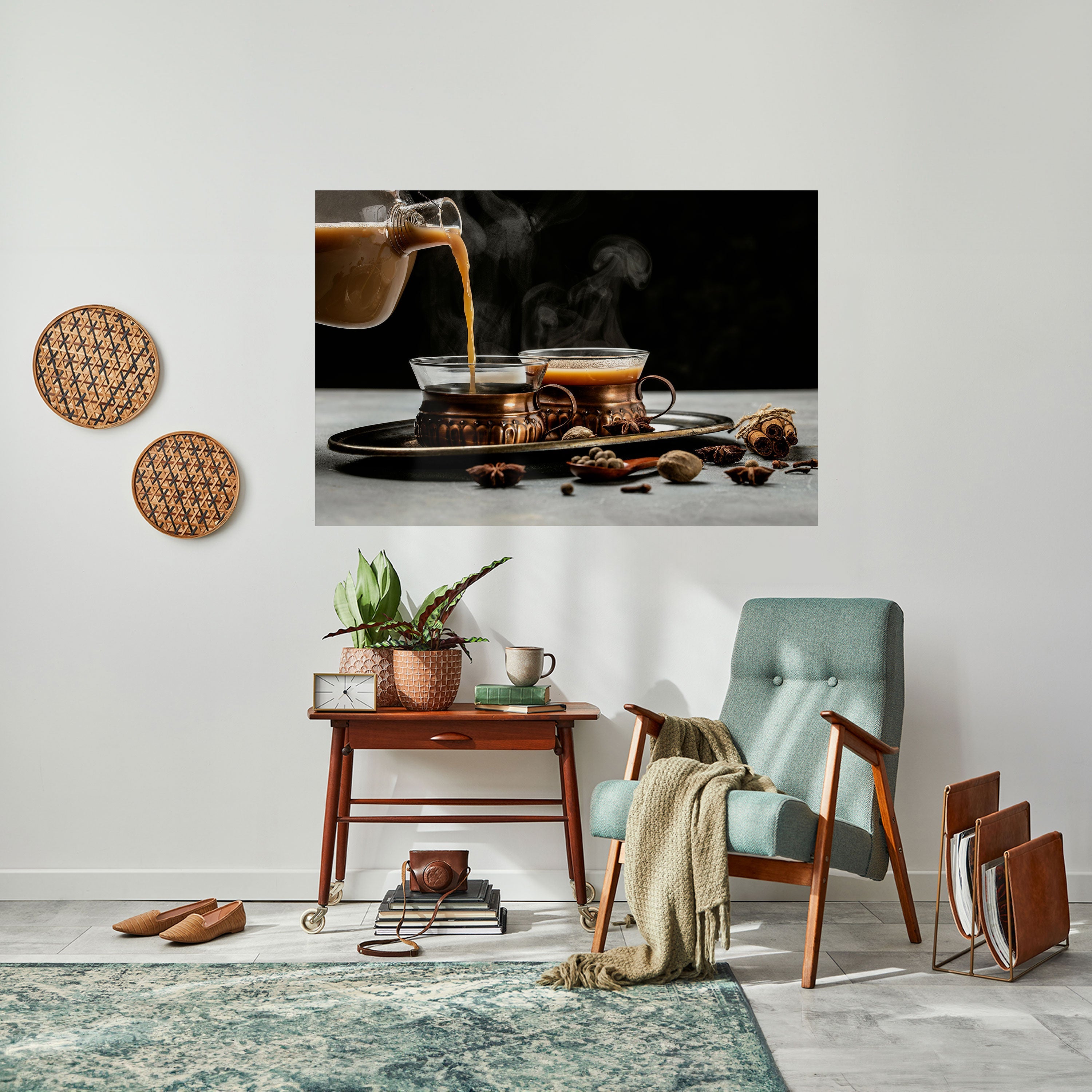 Affiche horizontale autocollante « GORGES FUMANTES DE SÉRÉNITÉ »