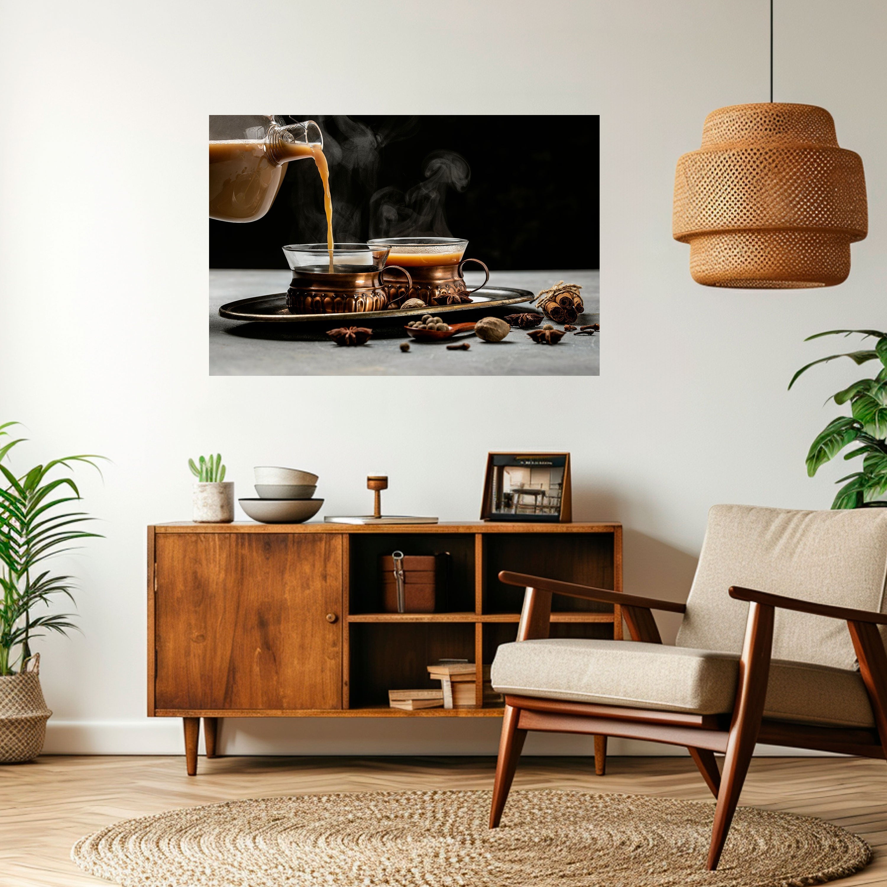 Affiche horizontale autocollante « GORGES FUMANTES DE SÉRÉNITÉ »