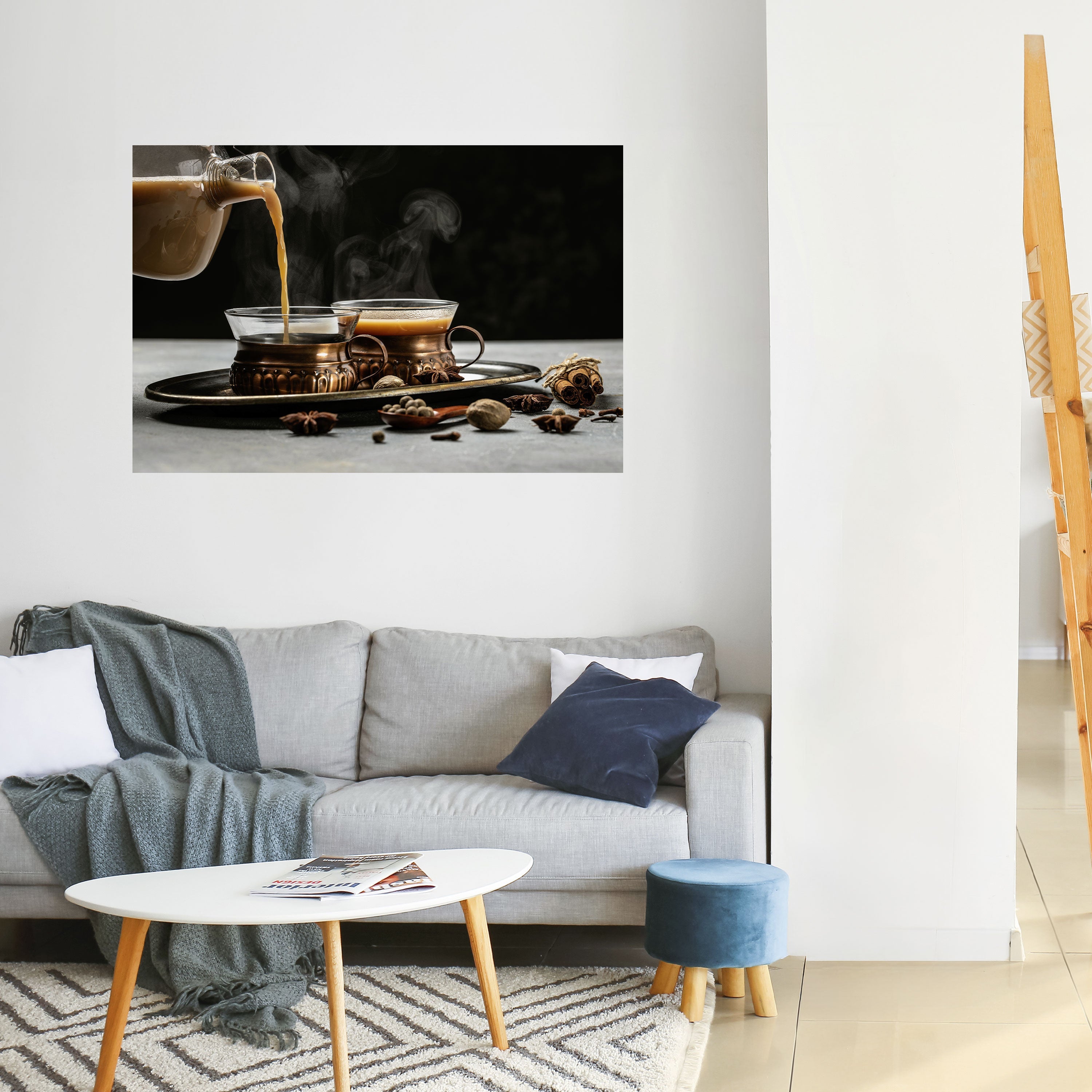 Affiche horizontale autocollante « GORGES FUMANTES DE SÉRÉNITÉ »