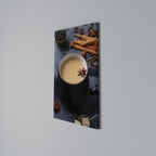 WARMTH IN A CUP Vertical Canvas Print