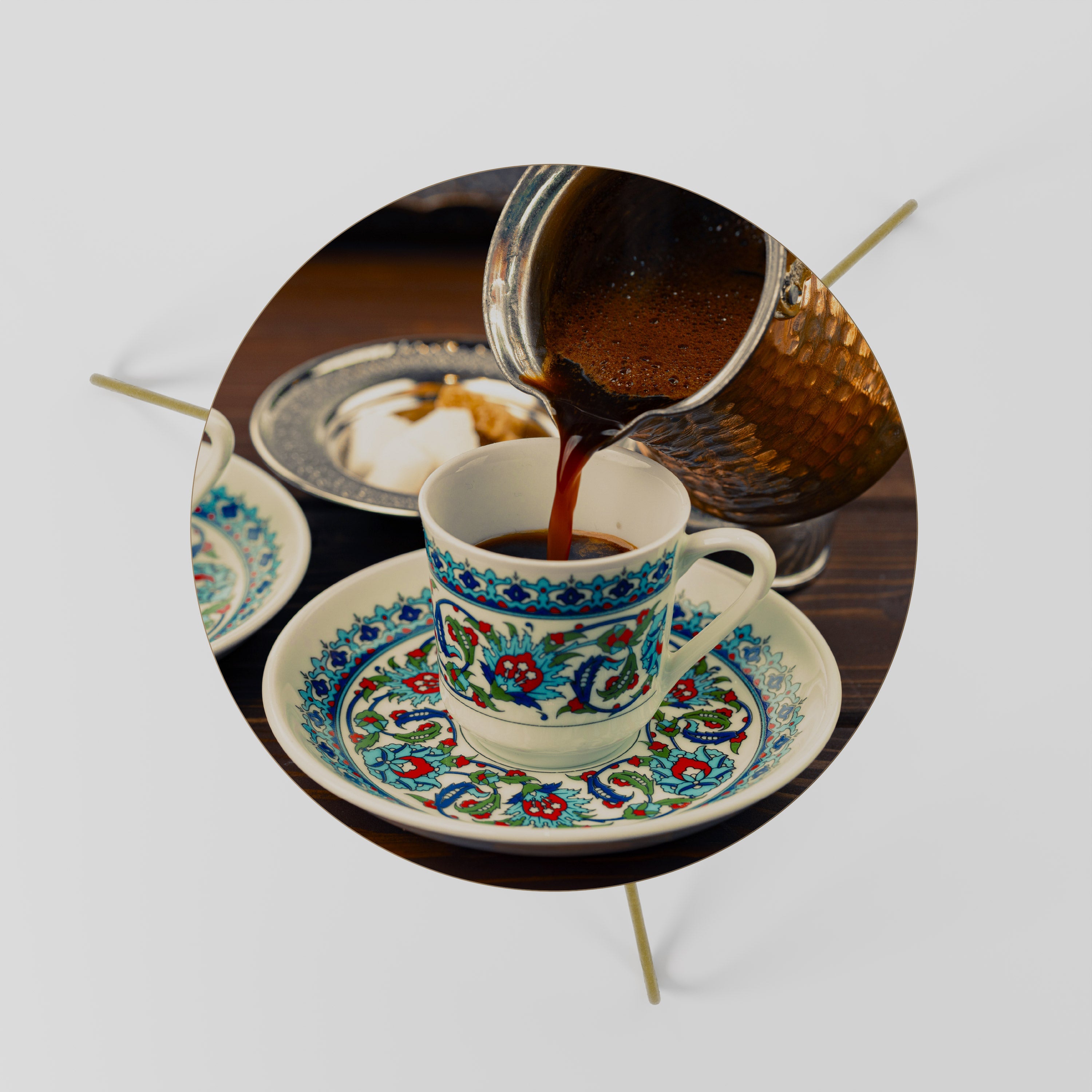 Table basse TRADITION DANS UNE TASSE 60