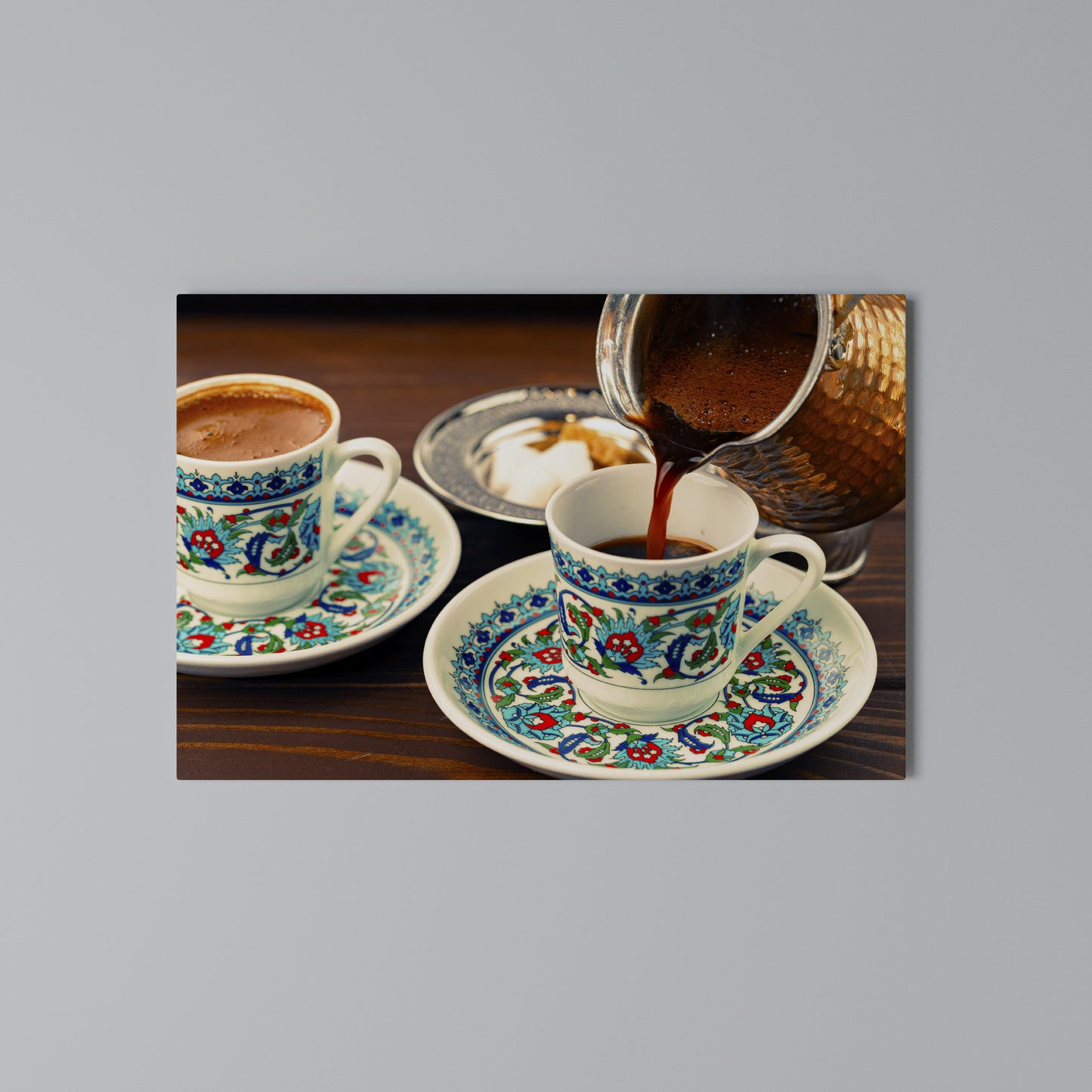 TRADITION IN A CUP Horizontal Canvas Print