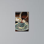 TRADITION IN A CUP Vertical Canvas Print