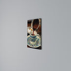TRADITION IN A CUP Vertical Canvas Print