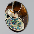 TRADITION IN A CUP Round Wall Art