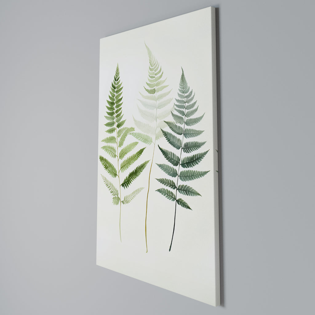 FERN MAJESTY Vertical Canvas Print