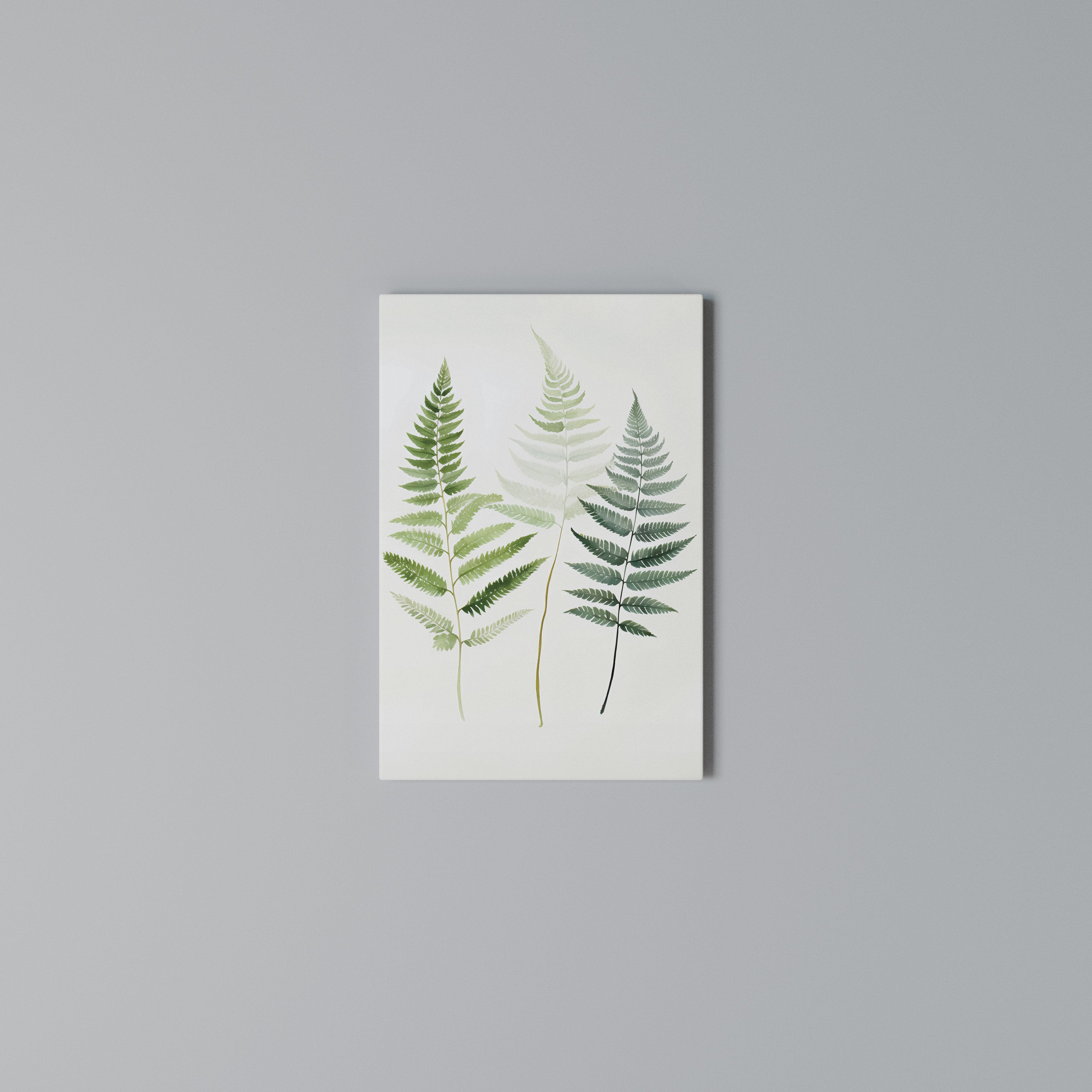 FERN MAJESTY Vertical Canvas Print