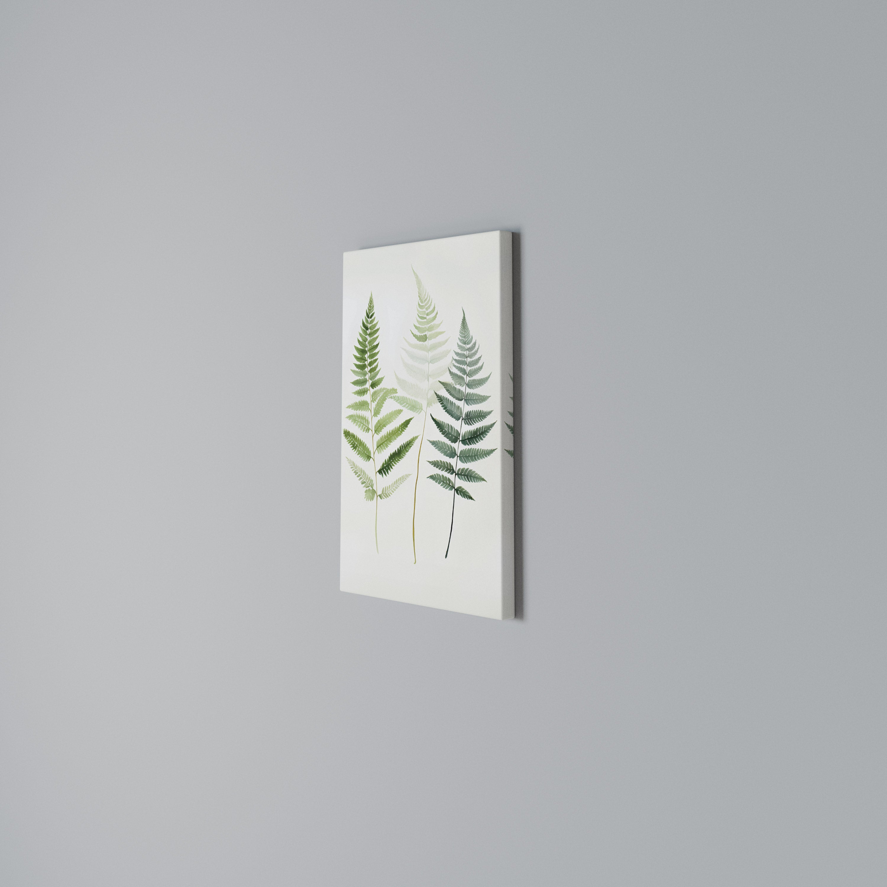 FERN MAJESTY Vertical Canvas Print