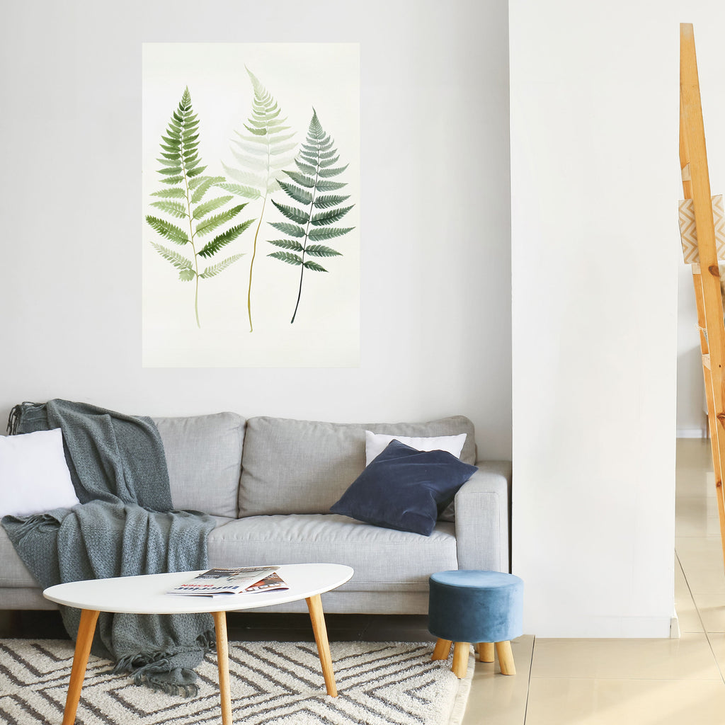 Affiche verticale autocollante FERN MAJESTY