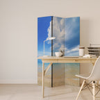 TIDES OF TIME 3-Panel Room Divider