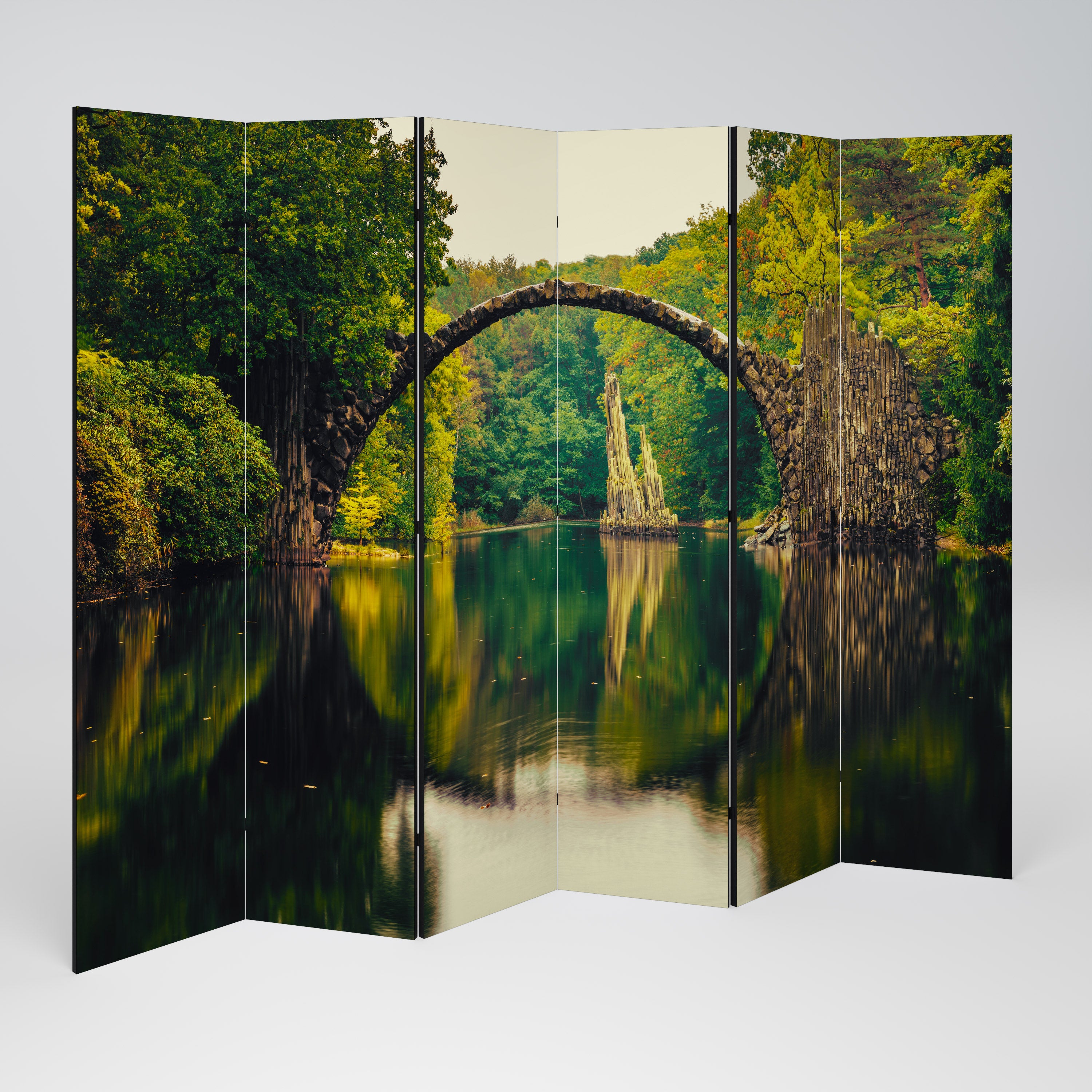 SERENE REFLECTIONS REALM 6-Panel Room Divider