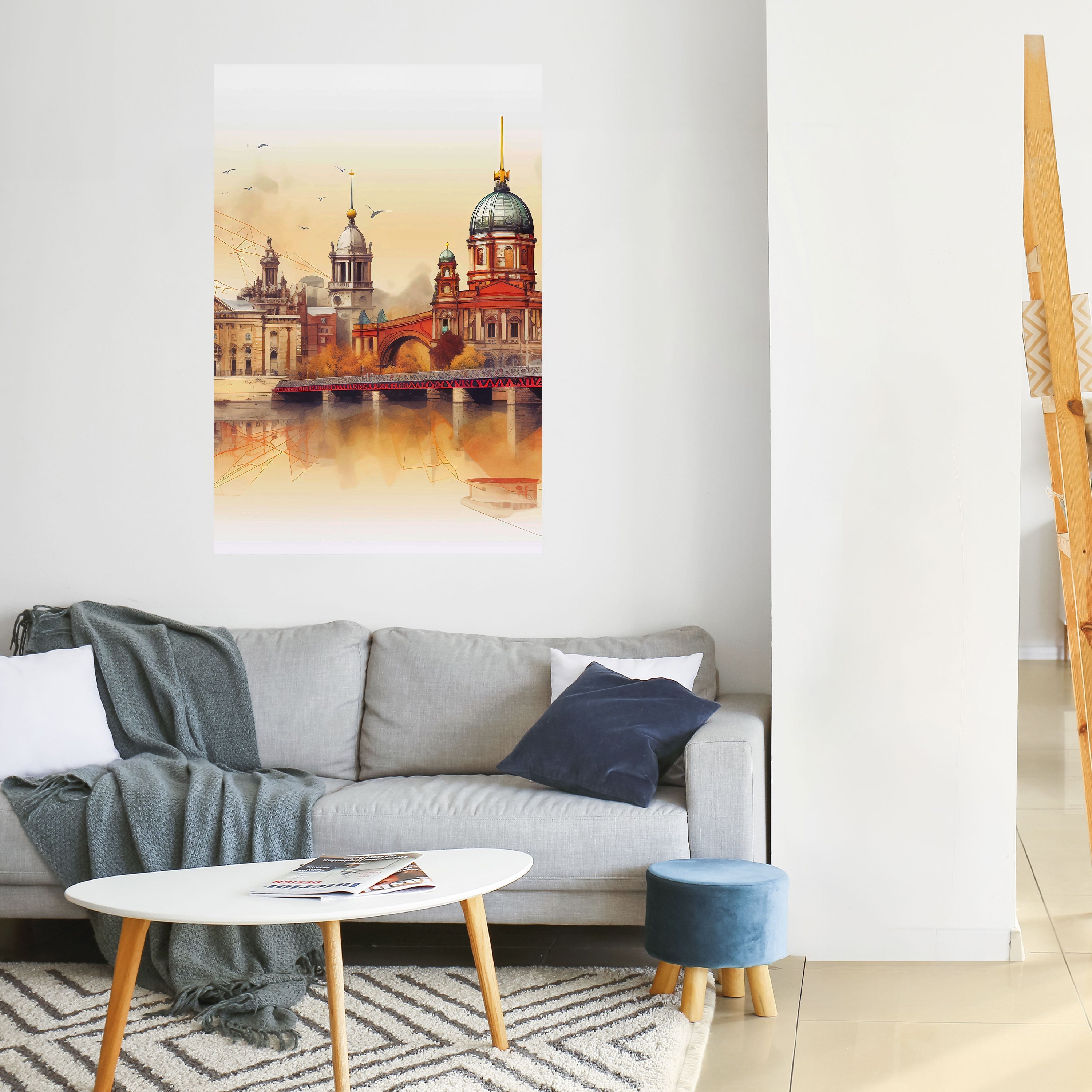 Affiche verticale autocollante BERLIN SPIRIT