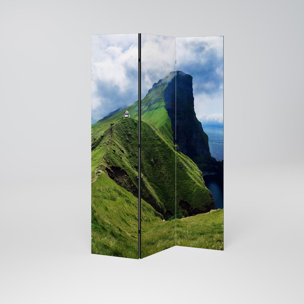 CLIFFS OF TRANQUILITY Decorative 3-Panel Room Divider