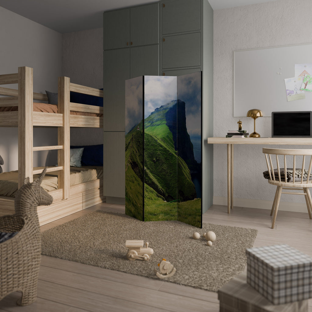 CLIFFS OF TRANQUILITY Decorative 3-Panel Room Divider