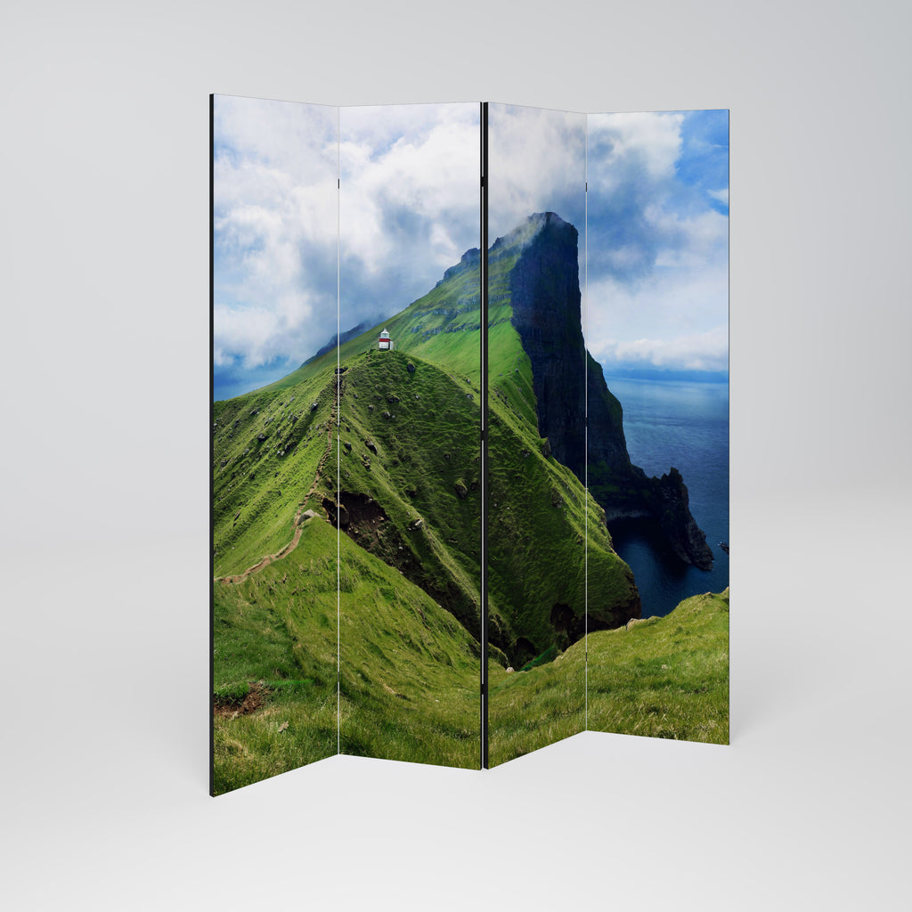 CLIFFS OF TRANQUILITY 4-Panel Room Divider