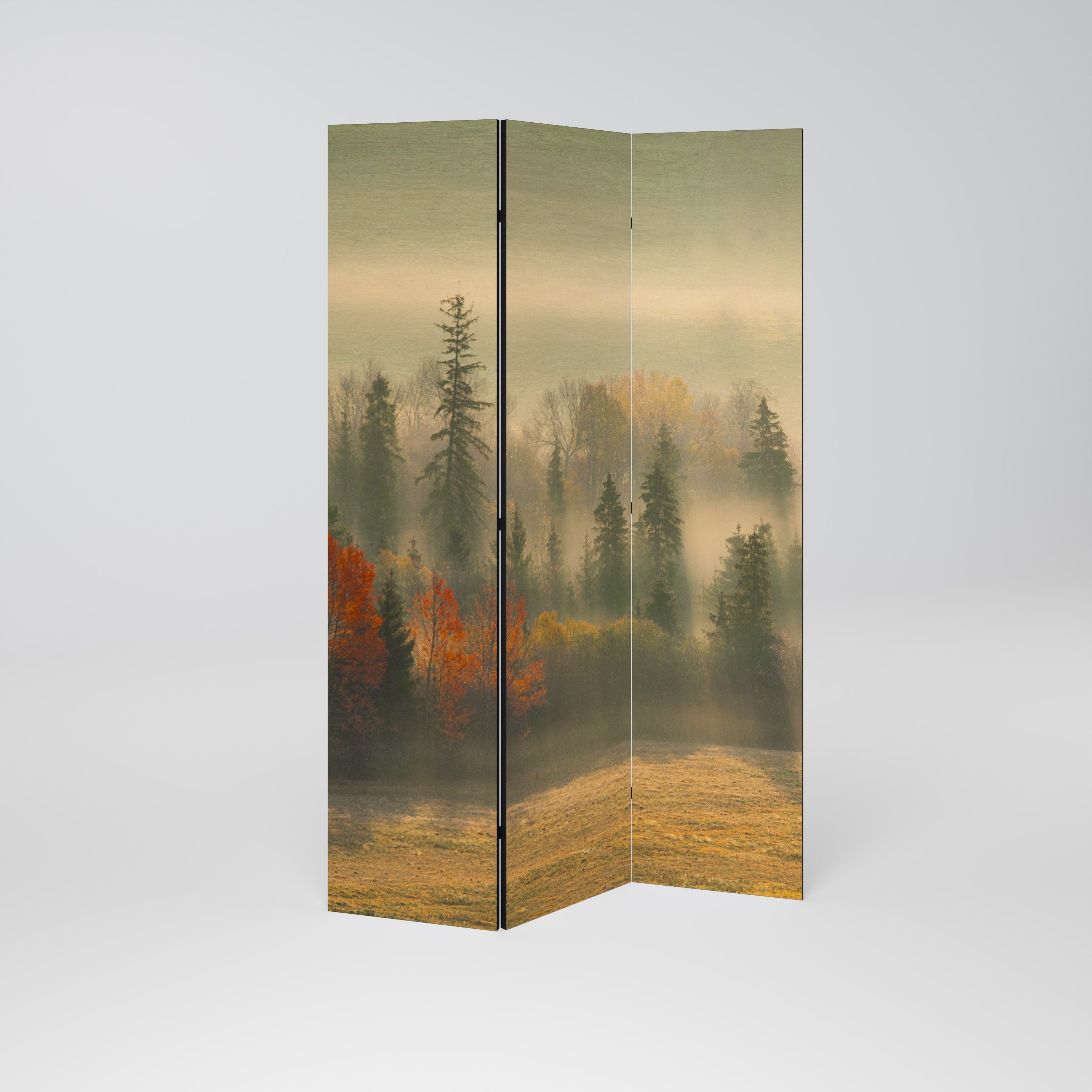 GILDING HOURS 3-Panel Room Divider