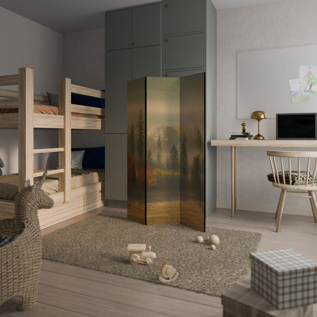 GILDING HOURS 3-Panel Room Divider