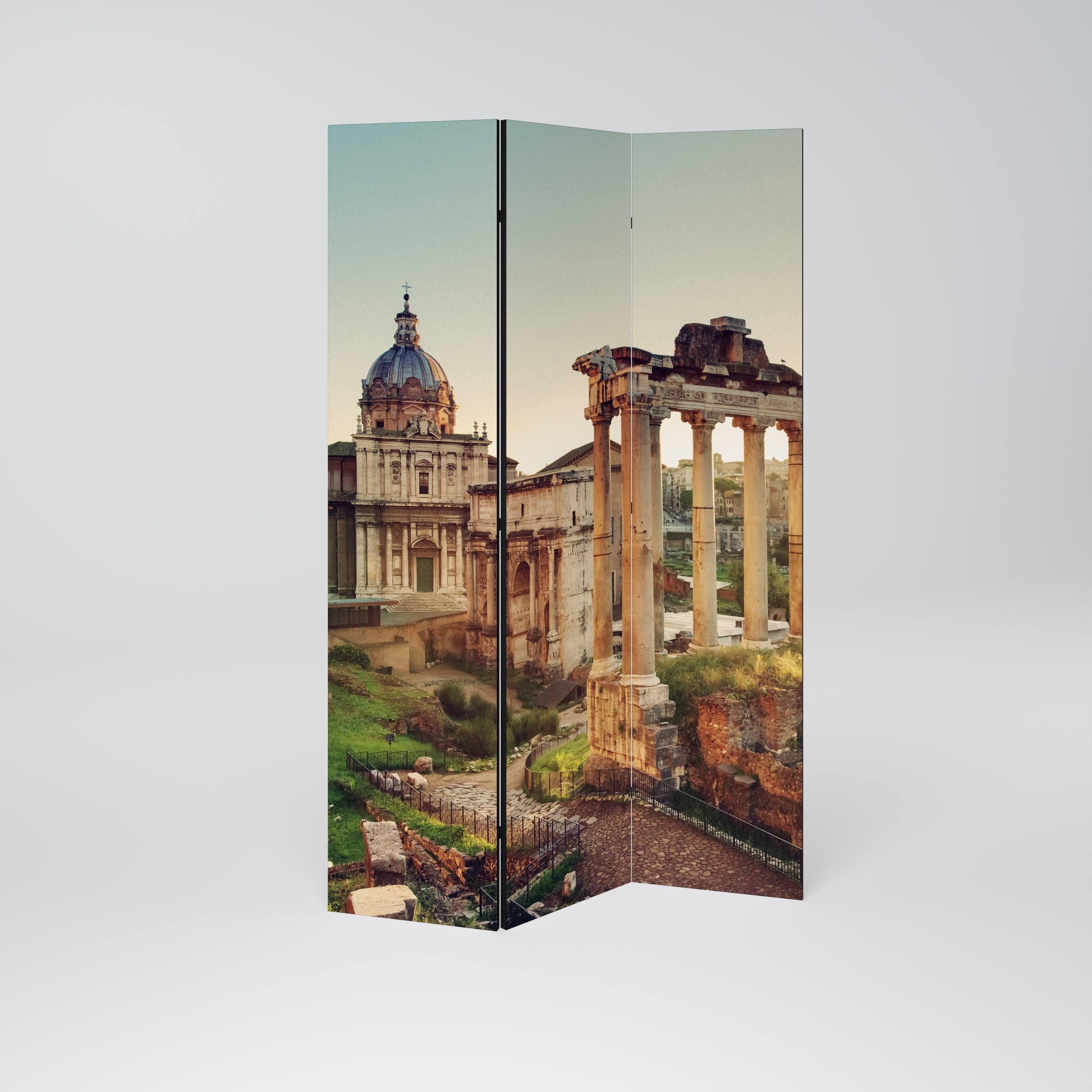 Paravent décoratif à 3 panneaux MERVEILLES DU PASSÉ