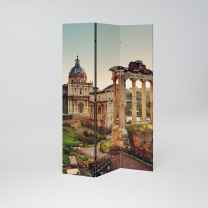 MARVELS OF THE PAST 3-Panel Room Divider