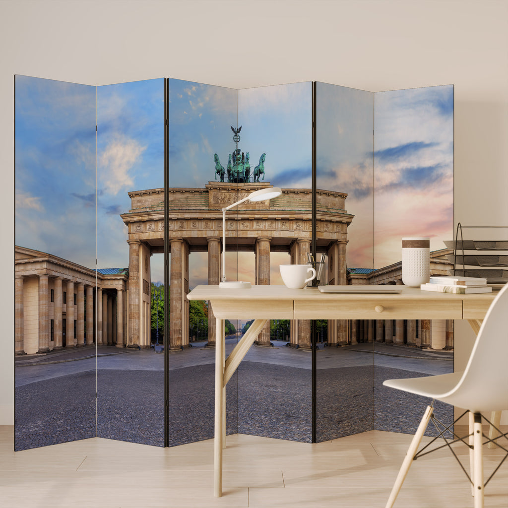 PILLARS OF MEMORY 6-Panel Room Divider